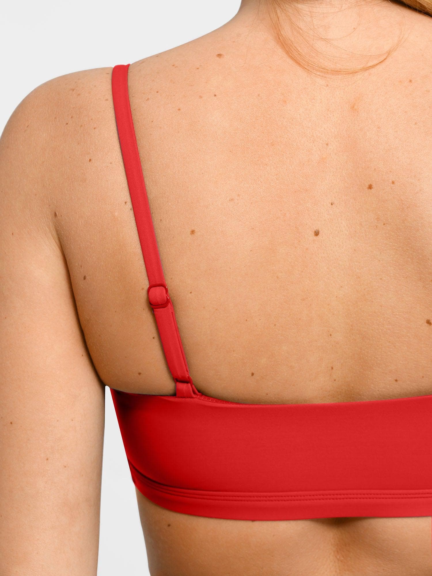 Shapewear Bust-Enhancing Draped Bikini Top - Image 23