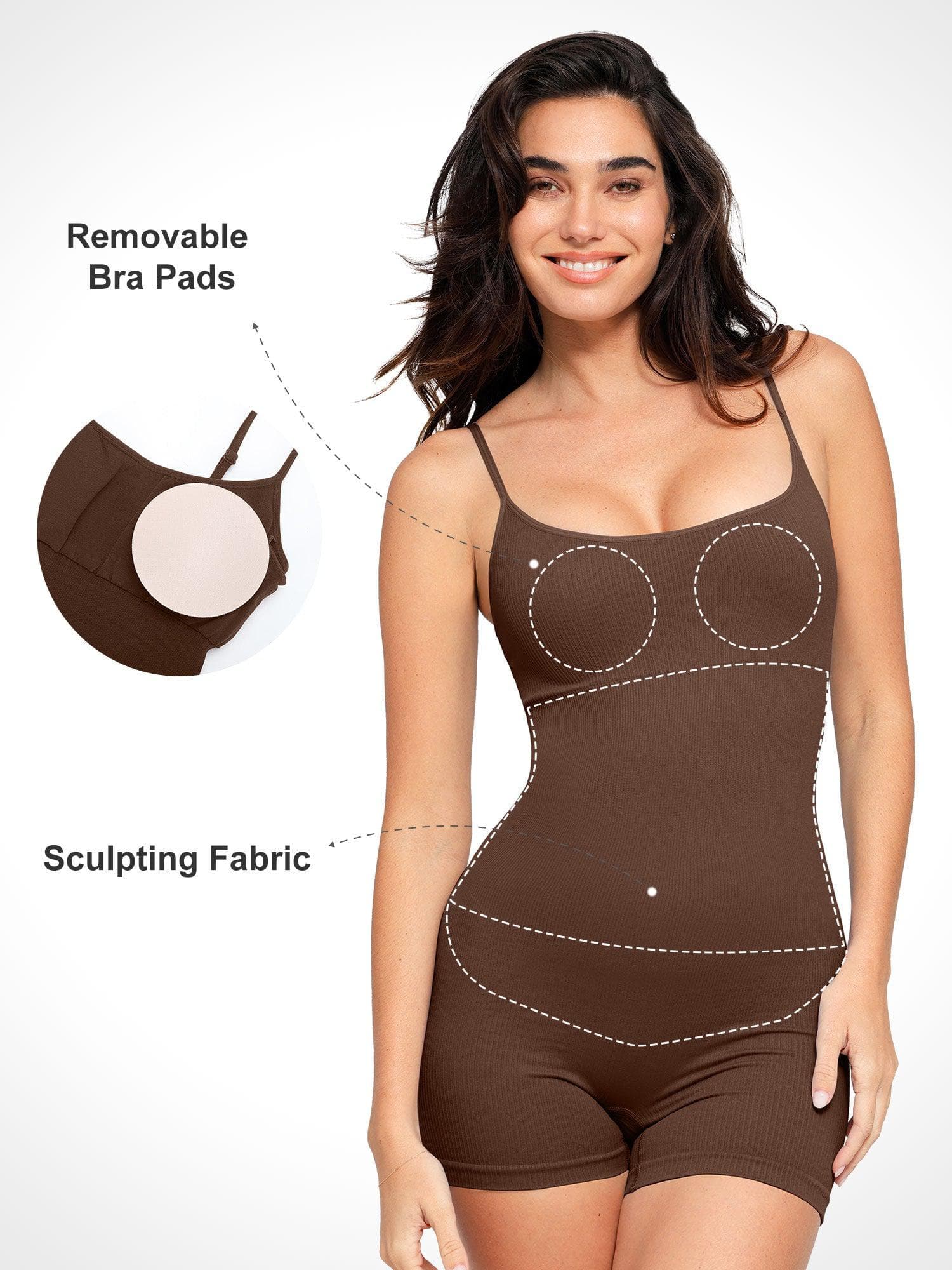 The Shapewear Rompers Tummy Control Sport - Image 30