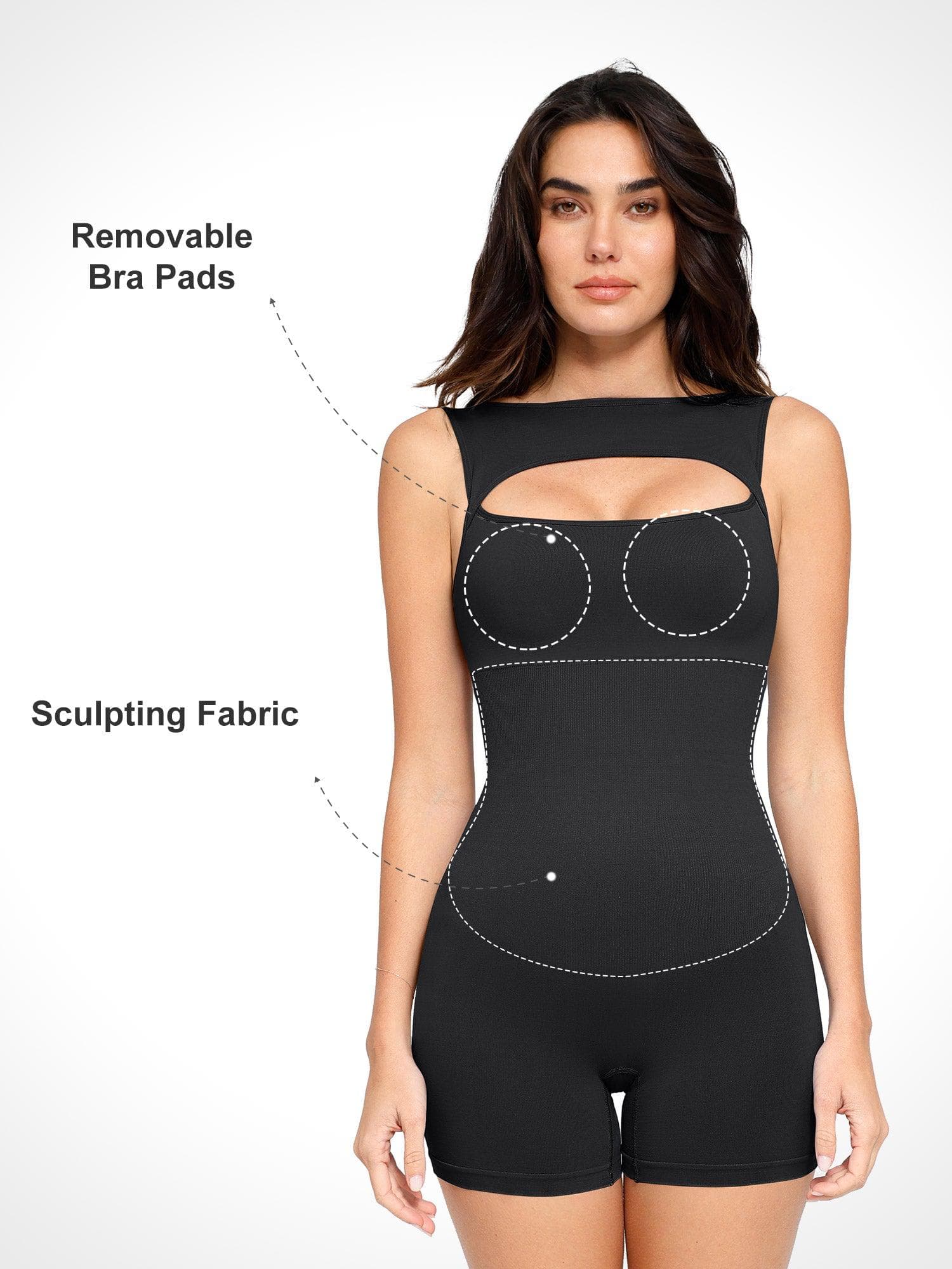 The Shapewear Rompers Tummy Control Sport - Image 38