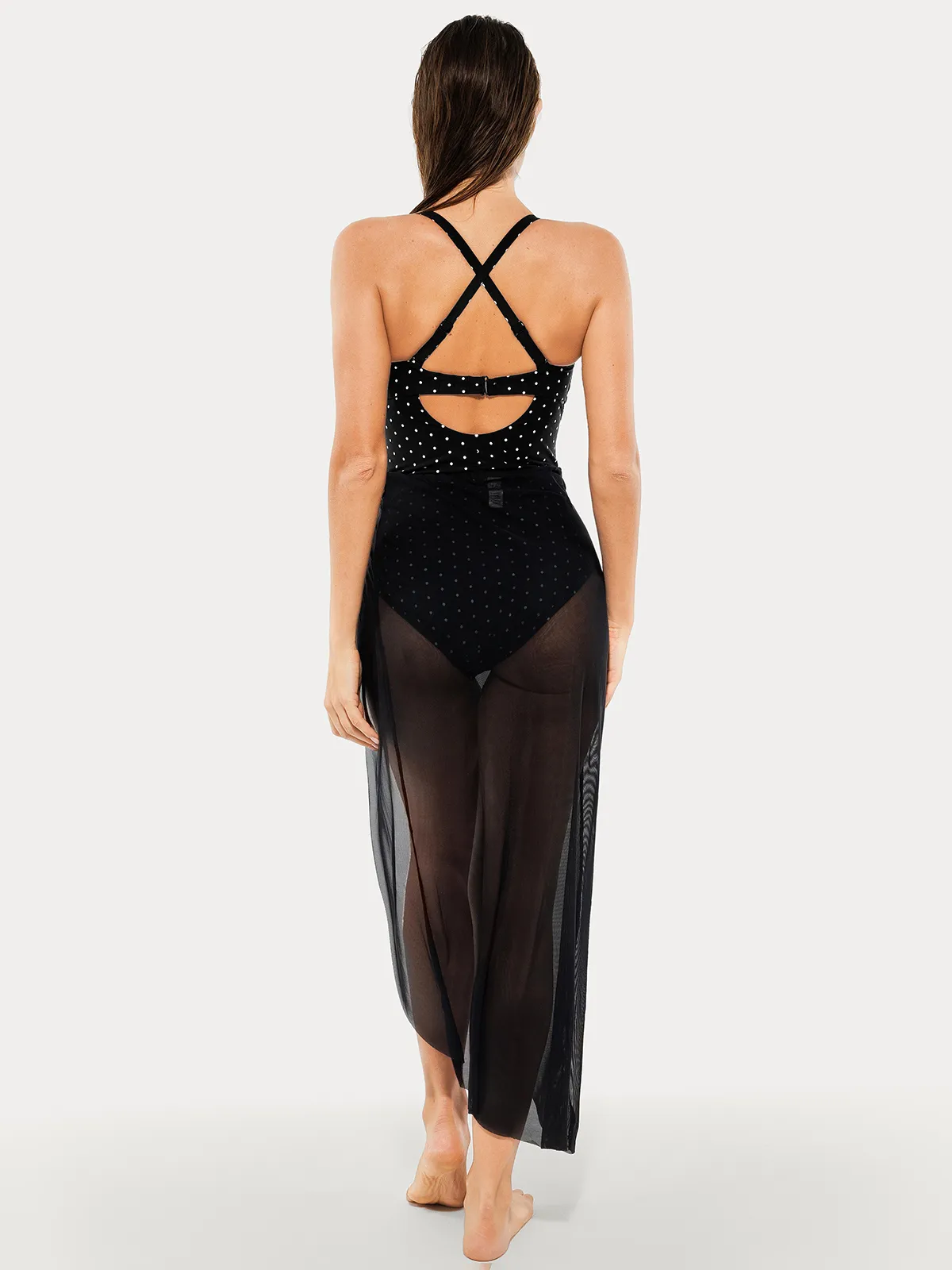 Twist & Shirred Sculpting One-Piece with Removable Straps - Image 62