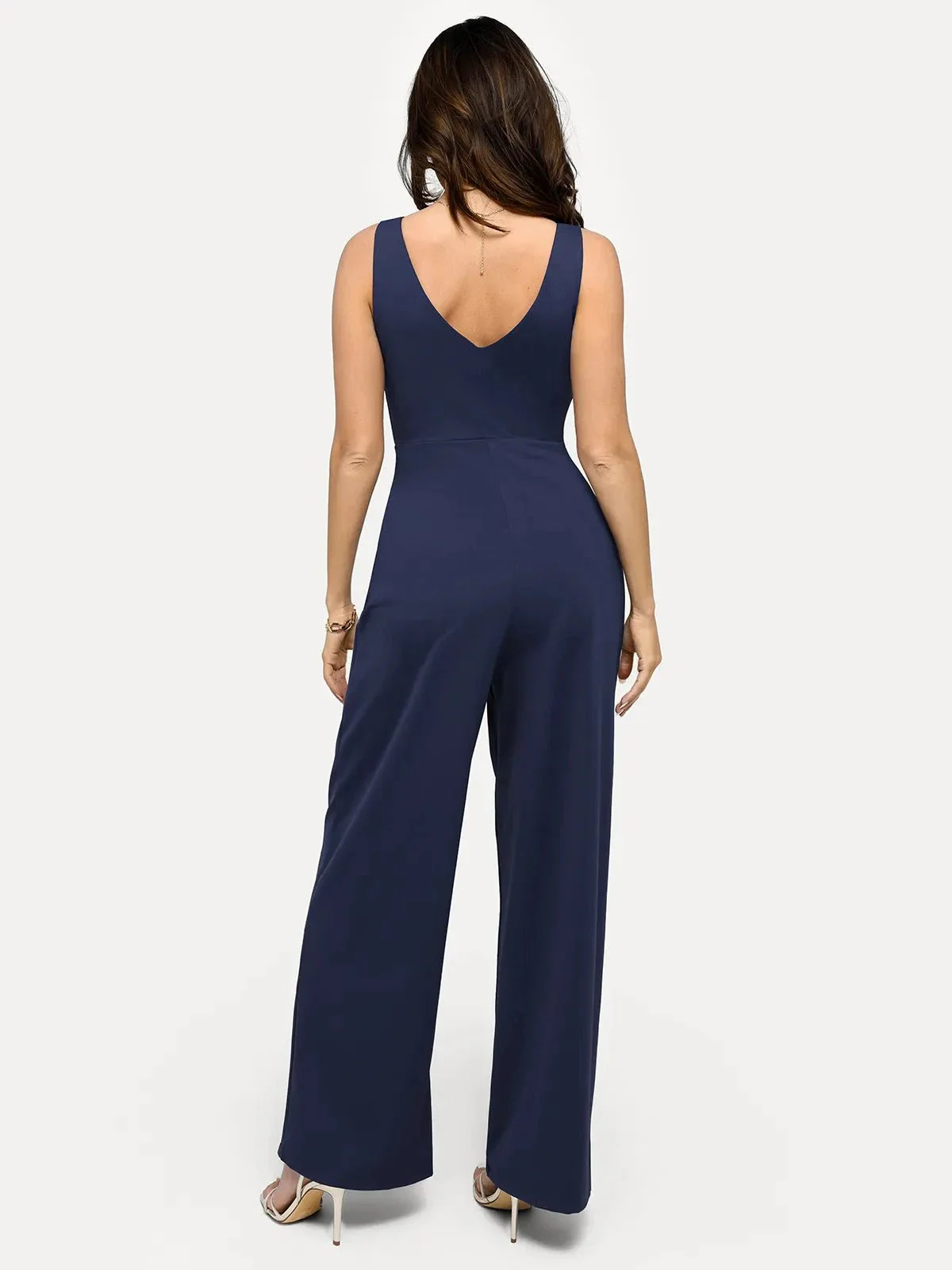 Shapewear Slimming Wide-Leg Jumpsuit - Image 14