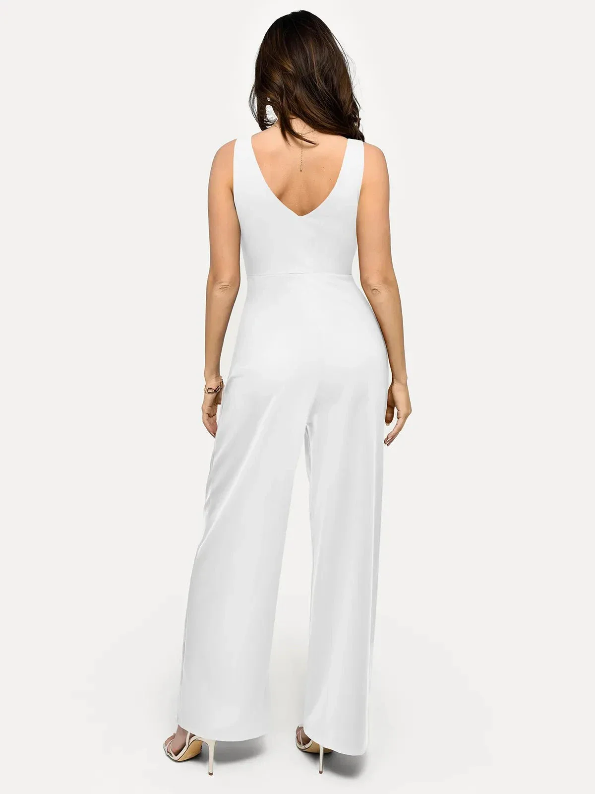 Shapewear Slimming Wide-Leg Jumpsuit - Image 19