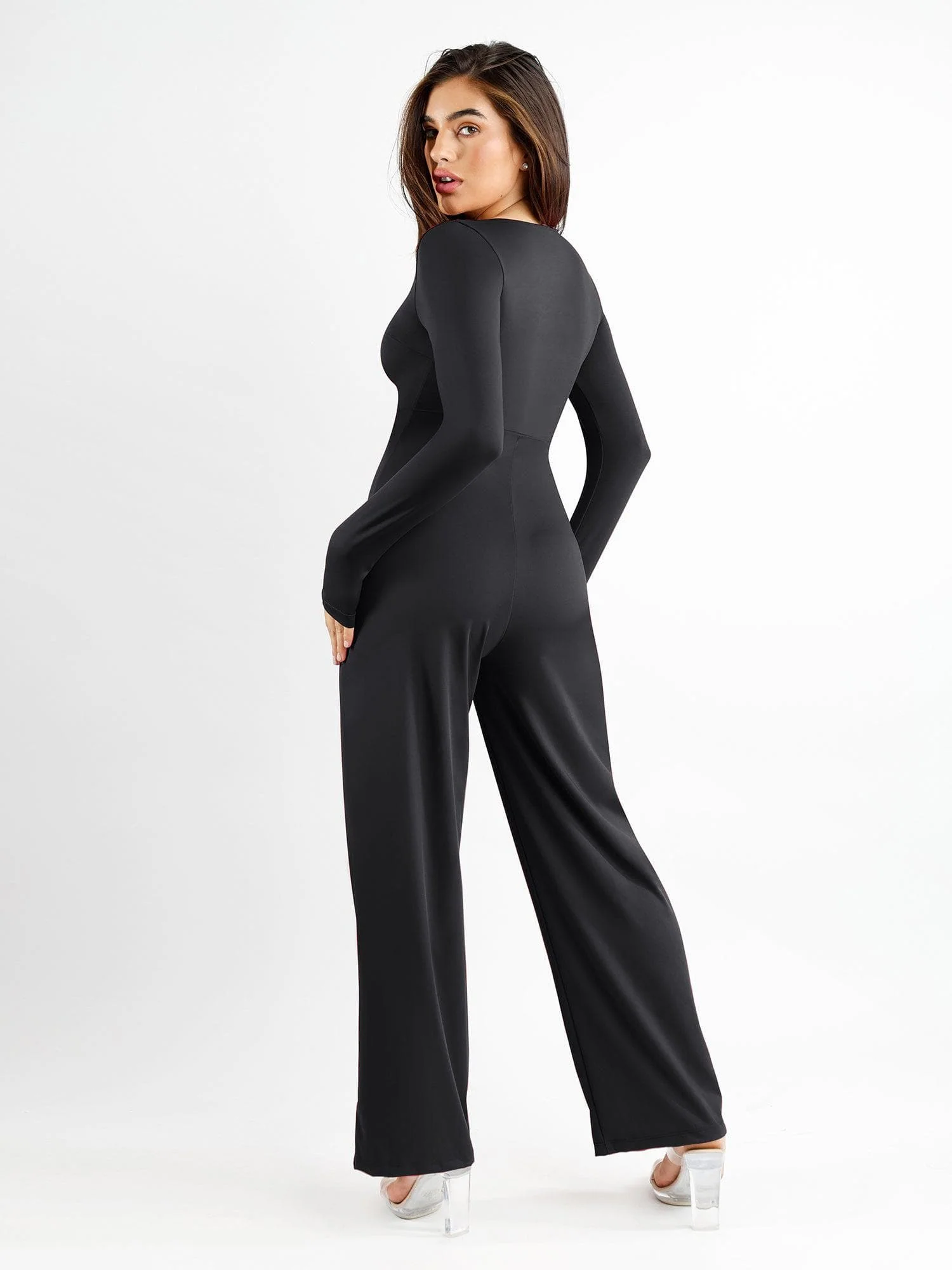 The Shapewear Jumpsuits Wide-Leg - Image 20