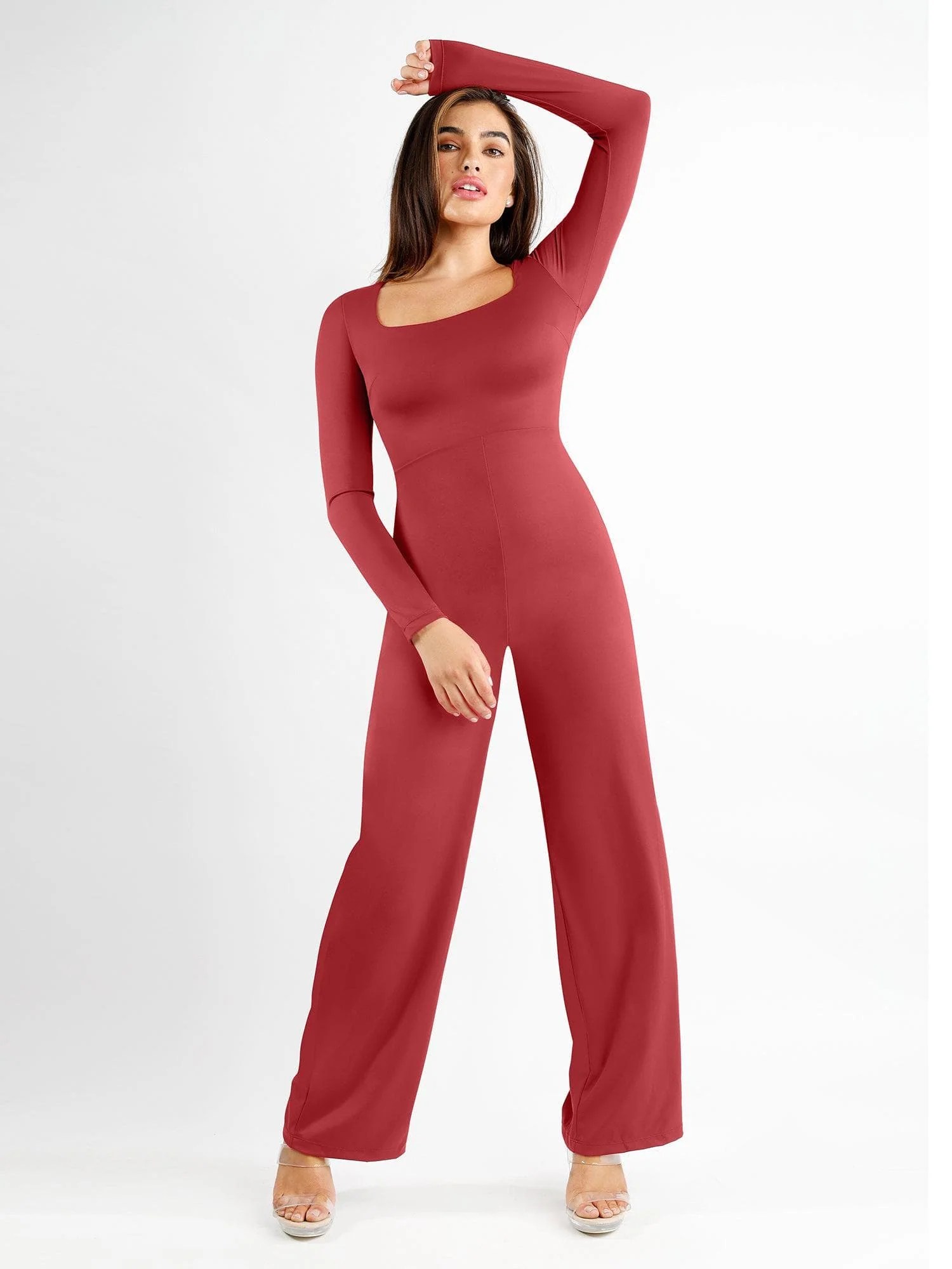 The Shapewear Jumpsuits Wide-Leg - Image 22