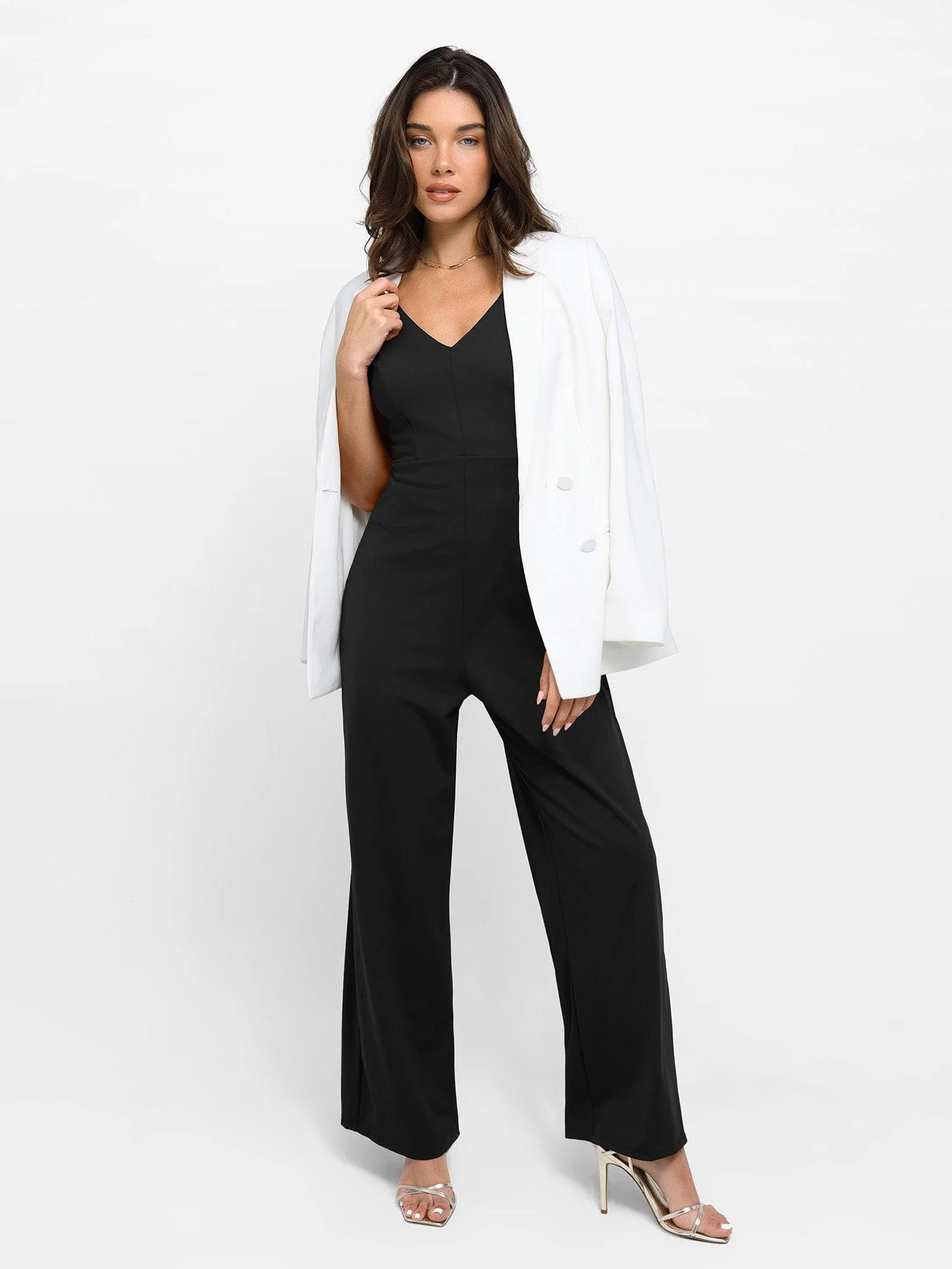 The Shapewear Jumpsuits Wide-Leg - Image 6