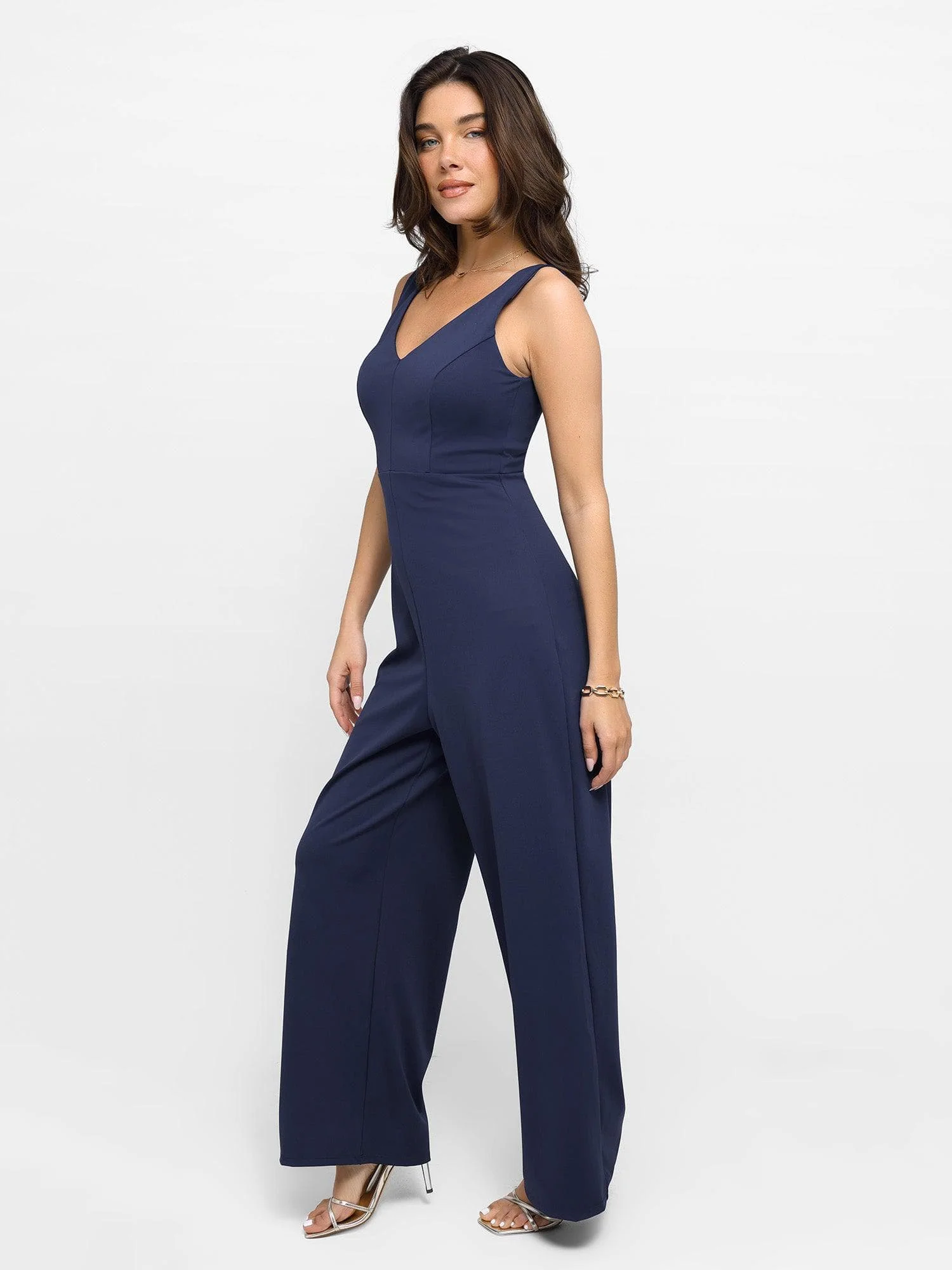 The Shapewear Jumpsuits Wide-Leg - Image 9