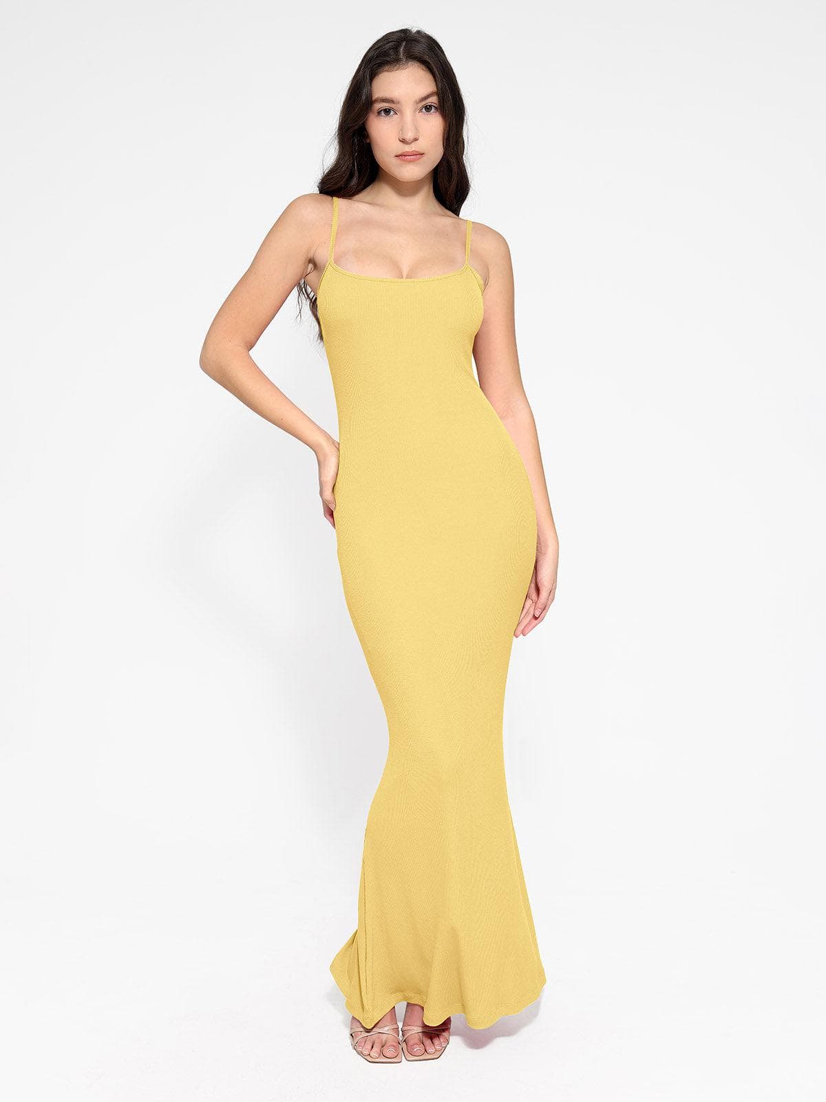 Shapewear Modal Slimming Maxi Slip Dress - Image 22