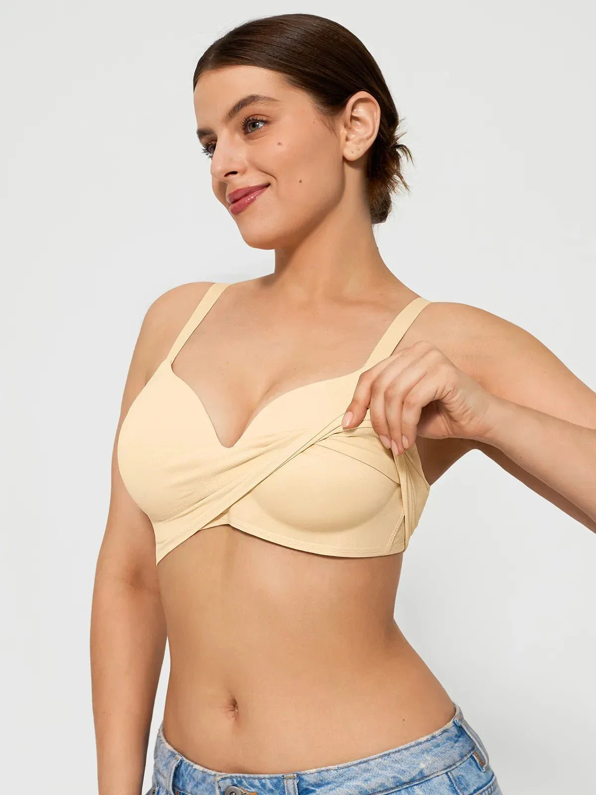 Bundle Save - Seamless Wireless Built-in Cups Comfort Smoothing Bra - Image 11
