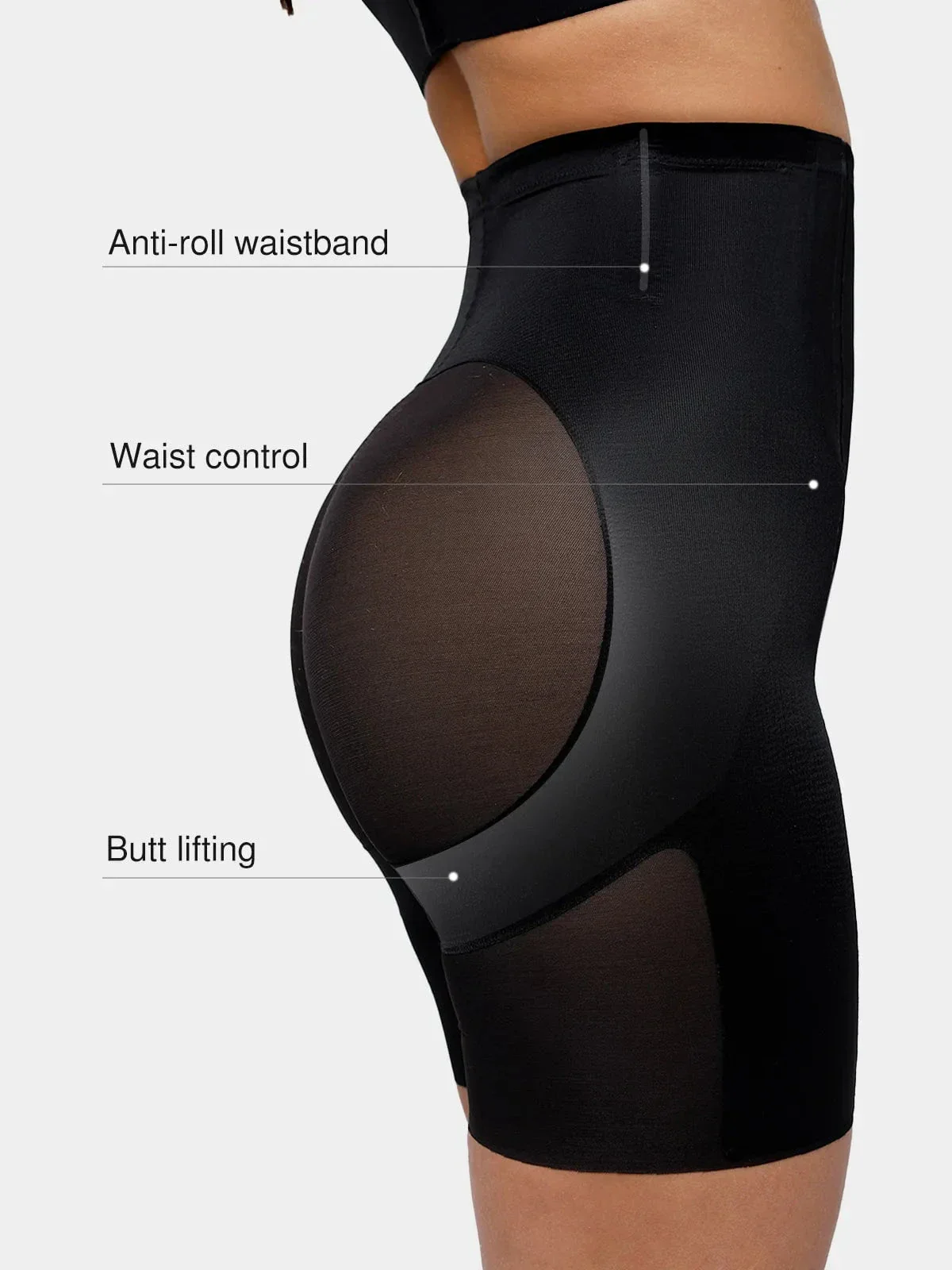 Seamless Underwire-Free Smoothing Bra Butt-Lifting Shorts Set - Image 18